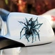 Декоративная виниловая наклейка Ужасный паук для автомобиля и мотоцикла 15 см. Темно-синий - изображение 2