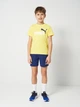 Подростковый летний комплект (футболка + шорты) Puma Essentials 2 Color No.1 Logo 68629835 146-152 см Lemon Meringue (4069161992933) - изображение 1