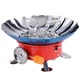Портативна міні газова плита Windproof camping stove Yanchuan YC-203 Червоний (VS7007403) - зображення 4