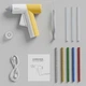 Аккумуляторный клеевой пистолет BeaverLAB Electric Glue Gun DDL-G1B - изображение 7