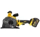 Аккумуляторный штроборез DeWALT DCG200NT, без акб и з/у, 2 алмазных диска, 4 шайбы, долото, чемодан TSTAK (DCG200NT) - изображение 3