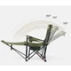 Крісло-шезлонг складане Naturehike CNK2550JJ023 Nightfall T05, сталь, хакі - зображення 4