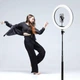 Кольцевая LED лампа RTAKO AR-GTB05-13 13" Ring Light Black (6930539513020) - изображение 4