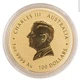 Монета Австралія Золота Рік Коня 1 oz 2026 рік Lunar III - изображение 2