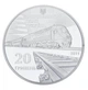 Монета НБУ Срібна 150 років залізниць 2011 рік - зображення 5