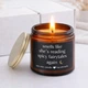 Аромасвеча в стеклянной банке с крышечкой «SMELLS», 190 г, 6,5x5,5 см (Ароматическая свеча для дома) - изображение 1