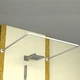 Штанга для шторки П-подібна універсальна Zerix CRS-U-90x90x90 90x90x90cm, 90x180cm, 270cm (нержавіюча сталь) (ZX6103) - зображення 7