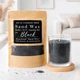 Воск для свечей гранулированный «Sand Wax», Черный, 260 г (Насыпной воск для насыпных свечей) - изображение 1