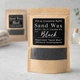 Воск для свечей гранулированный «Sand Wax», Черный, 260 г (Насыпной воск для насыпных свечей) - изображение 9
