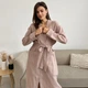 Халат жіночий Муслін 2XL латте Cosy M18L - зображення 3