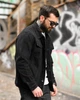 Чоловіча демісезонна джинсова куртка Stone Island 3XL чорна (95211) - зображення 8