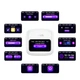 Бездротові Bluetooth навушники HOCO EQ14 Cool color true бездротовий BT headset with touch screen White - зображення 3