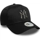 Кепка New Era Curved Brim 9FORTY E Frame Metallic One size Black (60771870) - изображение 5
