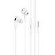 Наушники проводные Hoco M101 Pro вакуумные с микрофоном White - изображение 1