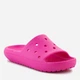 Детские шлепанцы для девочки Crocs Classic Slide v2 K 209422-6UB 33-34 (J2) Розовые (196265548972) - изображение 2