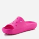Детские шлепанцы для девочки Crocs Classic Slide v2 K 209422-6UB 33-34 (J2) Розовые (196265548972) - изображение 4