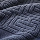 Haбор банных полотенец 2в1 Labirinth ORGANIC 140х70 YourFind 100% Коттон-МАХРА. Haтуральное, мягкое, влаговпитывающие, цвет Белый/Серый - изображение 6