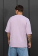 Футболка Staff lilac oversize S - зображення 2