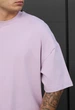 Футболка Staff lilac oversize S - зображення 3