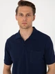 Поло довге чоловіче Pierre Cardin G021GL011-000-2186335 (lacivert) M Темно-синє (8683858467946) - зображення 5