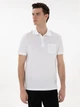 Поло длинное мужское Pierre Cardin G021GL011-000-2186335(beyaz) L Белое (8683858467809) - изображение 1