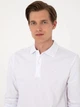 Поло довге чоловіче Pierre Cardin G021SZ082-000-2314481 (beyaz) 2XL Біле (8683859229956) - зображення 5