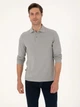 Поло довге чоловіче Pierre Cardin G021SZ082-000-2314481 (Gri) 2XL Сіре (8683859229246) - зображення 1