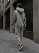 Жіночий спортивний костюм Staff nex gray oversize fleece S - зображення 2