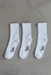 Шкарпетки Staff white 39-42 (WQ0526) - зображення 1
