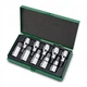 Набор головок-бит шестигранник TOPTUL 1/2" Н4-Н19 GAAD1007 - изображение 2