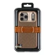 Чохол Kajsa Briquette Collection Rhombus with MagSafe для iPhone 17 Pro Max Desert Gold B-Ring - изображение 3