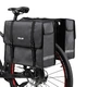 Велосумка на багажник EsLNF 2-х секційна, 45л, чорний (F-037) - зображення 1
