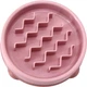Посуда для собак Outward Hound Миска-лабиринт Fun Feeder волна XS розовая (0700603697545) - изображение 1