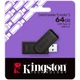 USB Flash Kingston 64GB USB 3.2 Gen1 DataTraveler Exodia S Black, Retail - зображення 3