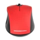 Мишка Modecom MC-M10S 3кн 1000dpi Silent червона (M-MC-M10S-500) - зображення 4
