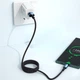 Дата кабель USB 2.0 AM to USB-C 0.5m 7A 100W black Essager (EXC7A-CGB01-P) - изображение 5