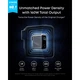 Зарядное устройство Anker 3xUSB-C PD3.1 160W GaNPrime w Display silver (A2687341) - изображение 5