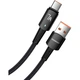 Дата кабель USB 2.0 AM to USB-C 0.5m 7A 100W black Essager (EXC7A-CGB01-P) - изображение 2