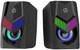 Акустична система 2.0 HP DHE-6000, 3,5мм + USB, 6Вт, LED RGB - изображение 3