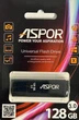 USB Flash Aspor AR121 128GB- чорний - зображення 1