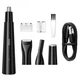Многофункциональный триммер для носа 3-в-1 HOCO HP37 Three-in-one multifunctional nose hair trimmer аккумуляторный уход за носом, ушами и бровями (6942007653947) Black - изображение 2