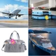 Силиконовая багажная бирка на чемодан "Travel: Самолет", Желтая - изображение 5