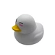 Іграшка-антистрес Monster Gum I'm Ducky XL біла (AS25002) - зображення 2