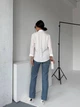 Жіноча базова сорочка на гудзиках Uaclothes 42-44 Молочний (like36971-173981349) - изображение 6