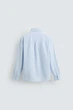 Сорочка Zara оксфорд блакитний 1063/417/403 M - изображение 8