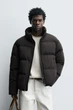 Куртка Zara дута коричневий 3286/540/700 S - изображение 1