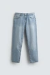 Джинси ZARA Slim Tapered Fit синій 4060/303/406 30 - изображение 8