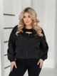 Куртка вітровка жіноча без підкладки Fashion 54/56 черный - изображение 2