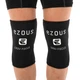 Наколінники для присіду та пауерлфтингу 2шт розмір L Неопрен 300 г SQUAT KNEECAP EZOUS чорний A-02 - зображення 4