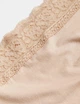 Набір мереживних трусиків Marks&Spencer міді High rise shorts 14(42) 5 шт rose quartz lace 0218 - зображення 5